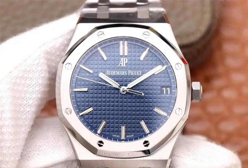 Audemars Piguet Royal Oak 15500ST.OO.1220ST.01 ZF Factory 1:1 Best Edition Replica Watch Blue Dial Swiss 9015
